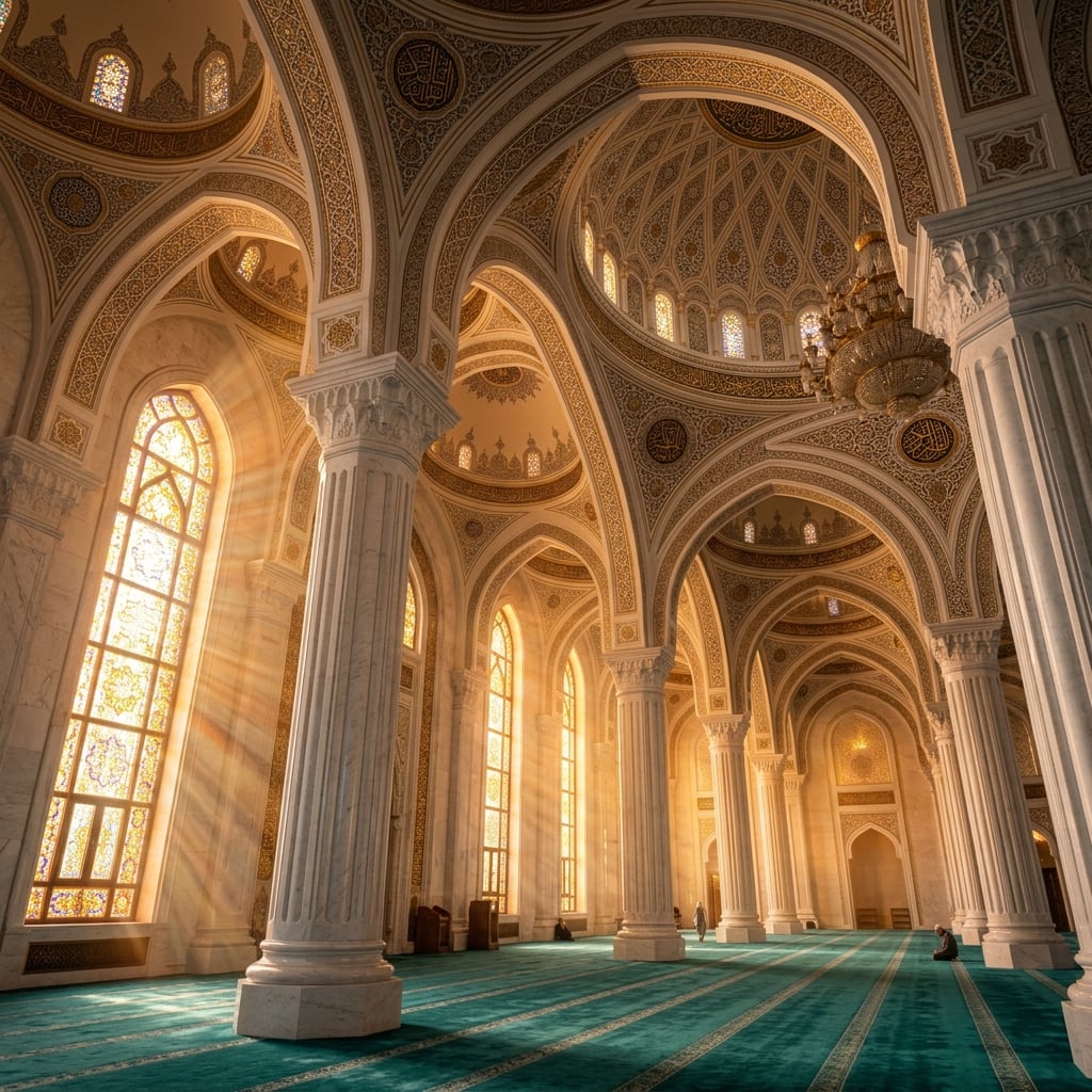 Mosque interior